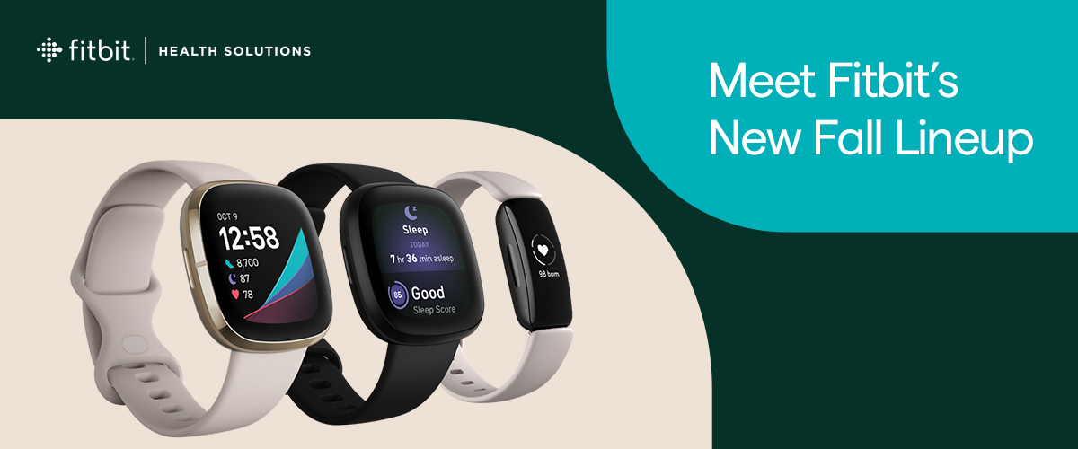 Fitbit’s New Fall Device Lineup Helps You Better Understand and Take Control of Your Wellbeing