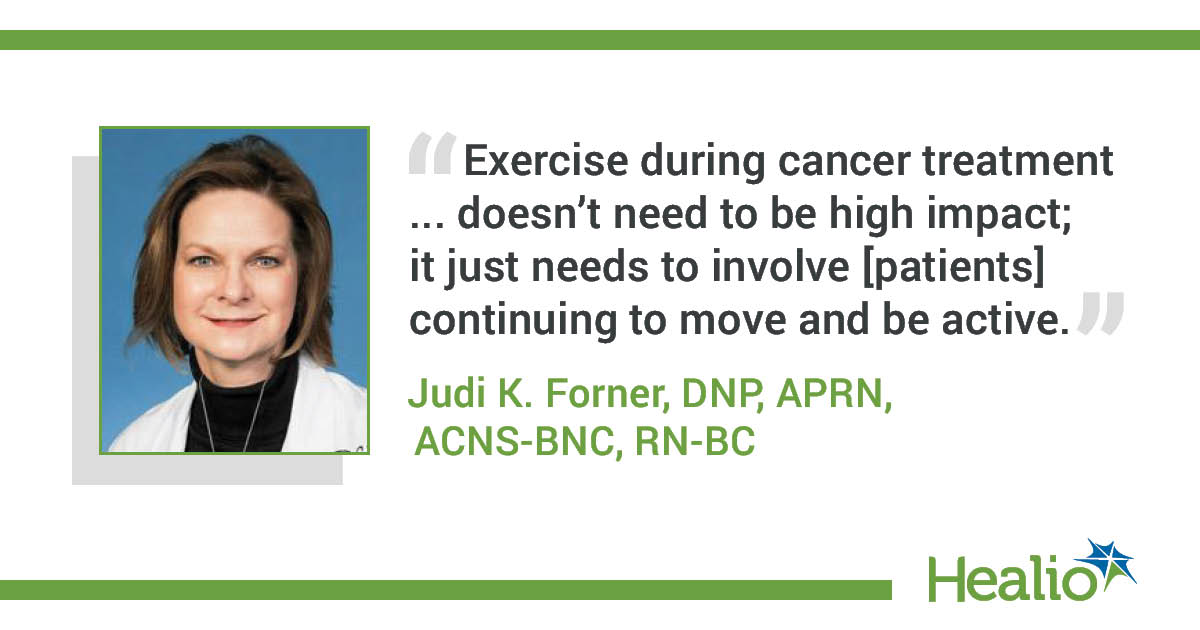 Nurse-led physical activity program may benefit people undergoing cancer treatment