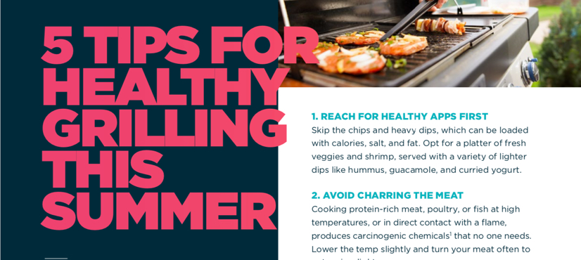 Image for Summer Wellness: Grilling Tips